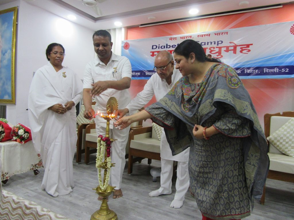 DIABETES CAMP AT SATKAR BHAWAN (ASHOK VIHAR)
